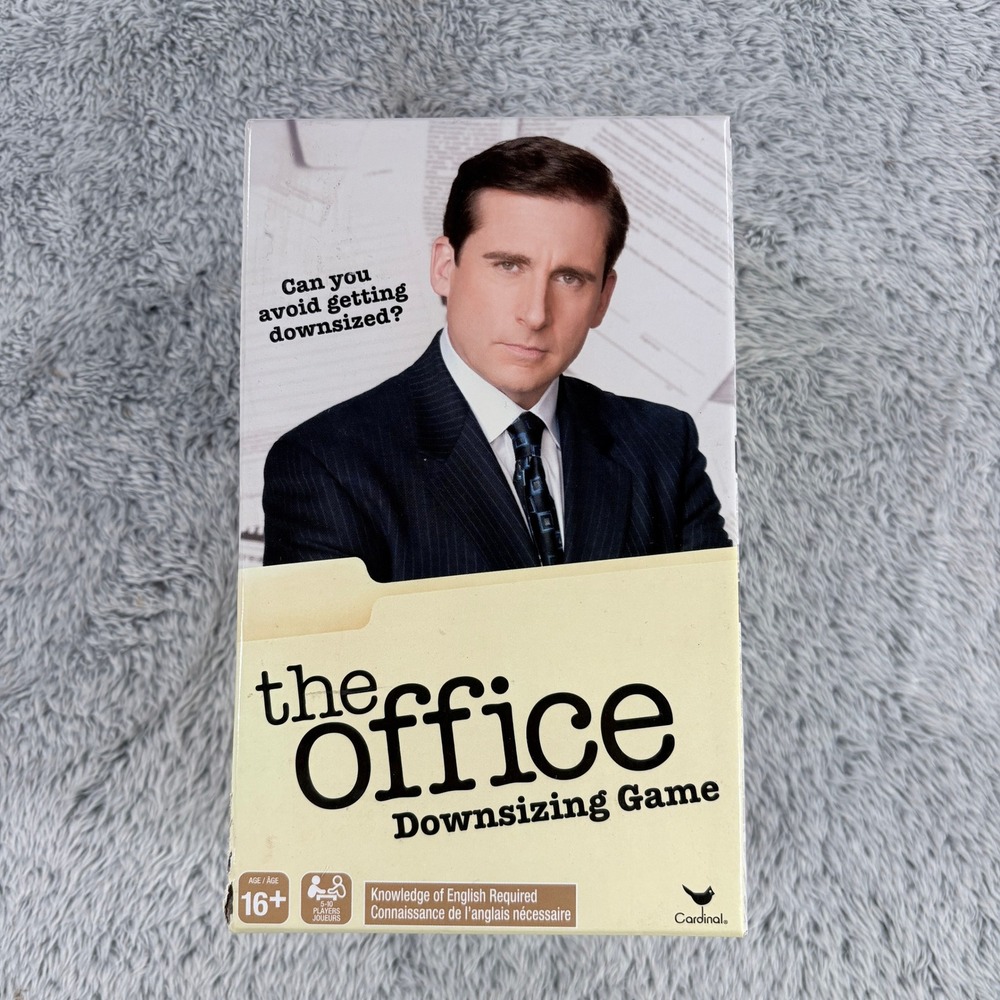 The Office Downsizing Game TV Show Party Board Game Spin Master Cardinal Sealed
